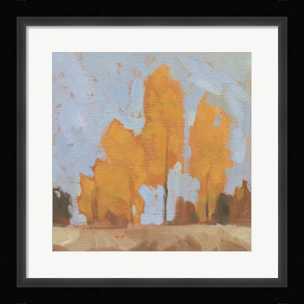 Framed Golden Seasons II Print