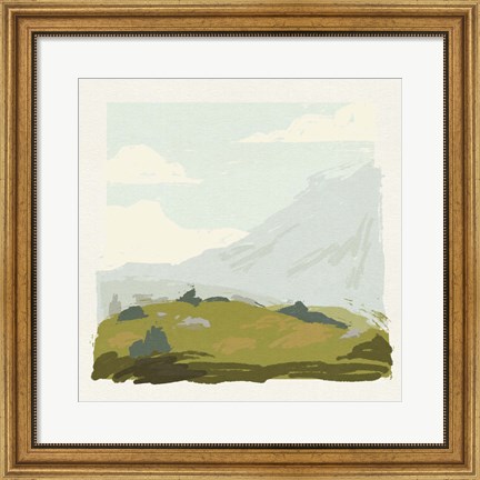 Framed Alpine Ascent IV Print