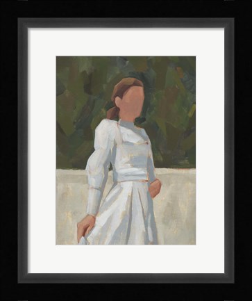 Framed In the Garden I Print