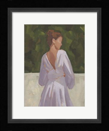 Framed In the Garden II Print