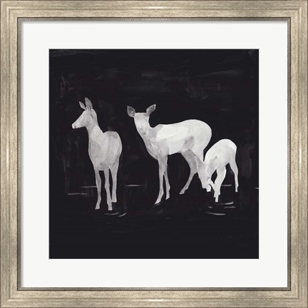 Framed Sophisticated Whitetail II Print