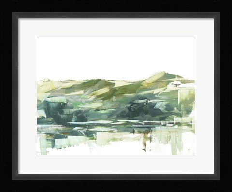 Framed Across The Lake I Print