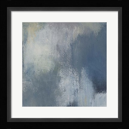Framed Azure Blend II Print