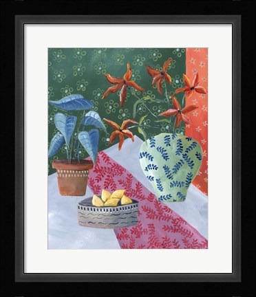 Framed Table Vignette II Print