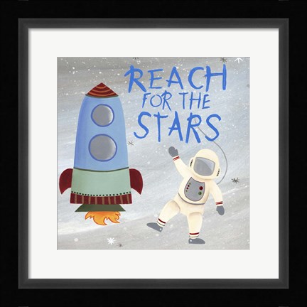 Framed Future Space Explorer IV Print