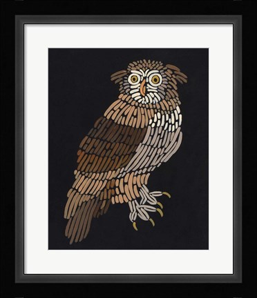 Framed Forest Dweller V Print