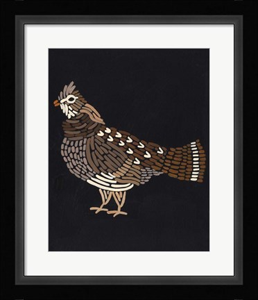 Framed Forest Dweller VI Print