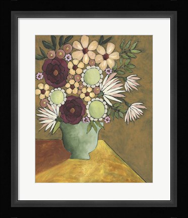 Framed Table Arrangement I Print