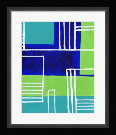 Framed On the Line IV Print