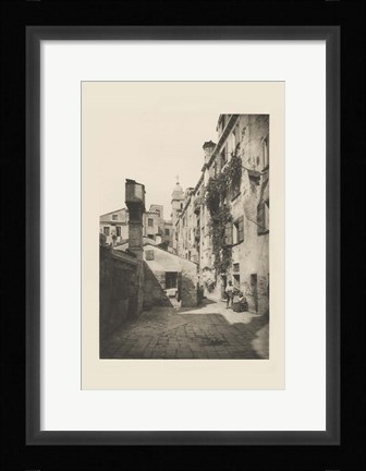 Framed Vintage Views of Venice VIII Print