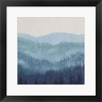 Framed Smoky Ridge II Print