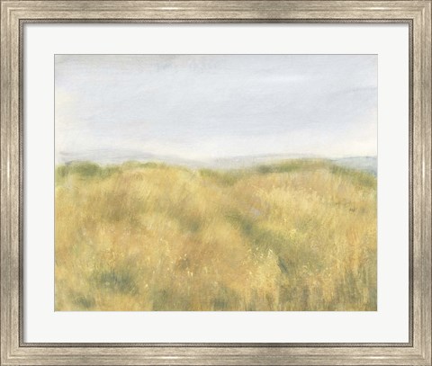 Framed Wheat Fields II Print