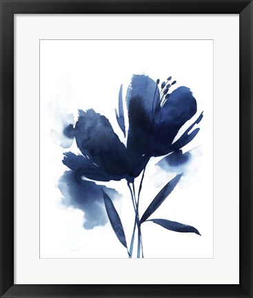 Framed Blazing Bloom I Print