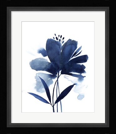 Framed Blazing Bloom II Print