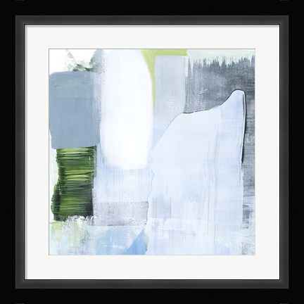 Framed Oceanic Shimmer III Print