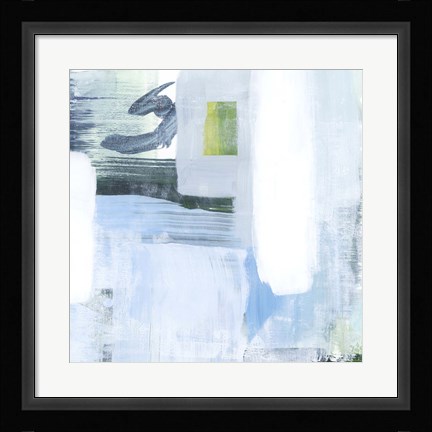 Framed Oceanic Shimmer V Print