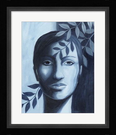 Framed Winking Shadow I Print