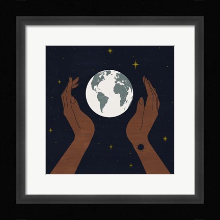 Framed Dear Mother Earth I Print