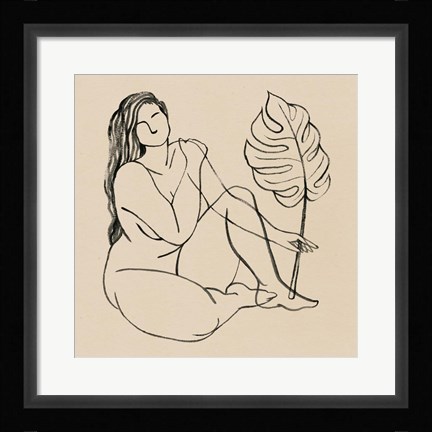 Framed Femme Figure III Print