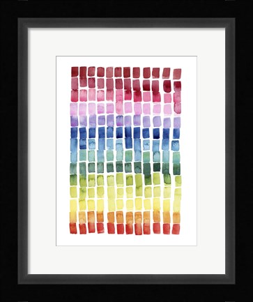 Framed Under the Rainbow I Print