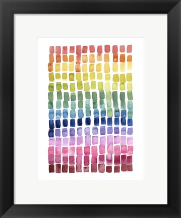 Framed Under the Rainbow II Print