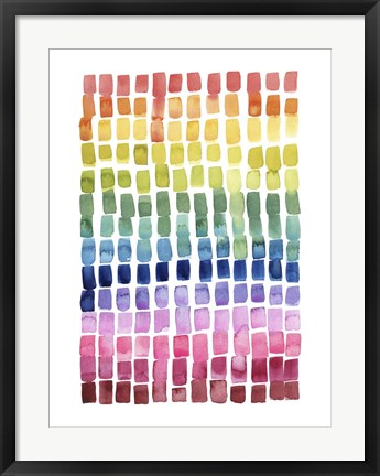 Framed Under the Rainbow II Print