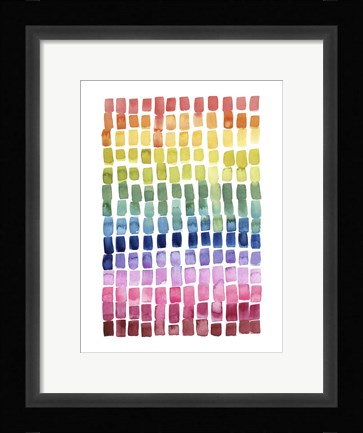 Framed Under the Rainbow II Print