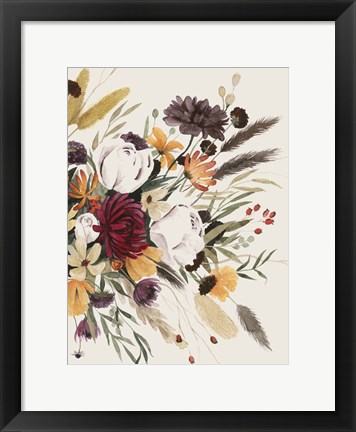 Framed Equinox Bouquet II Print