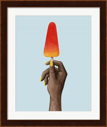 Framed Popsicle Summer II Print