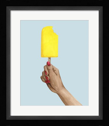 Framed Popsicle Summer III Print