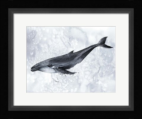 Framed Deep Diver II Print