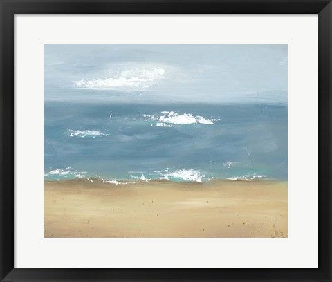 Framed By the Beach II Print
