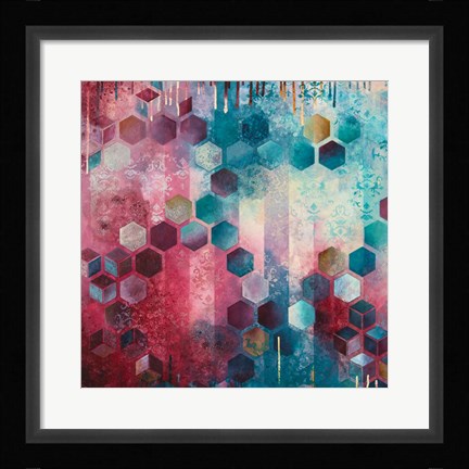 Framed Shimmery I Print