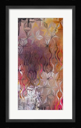 Framed Asanoha I Print