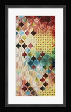 Framed Nostalgic Geo II Print