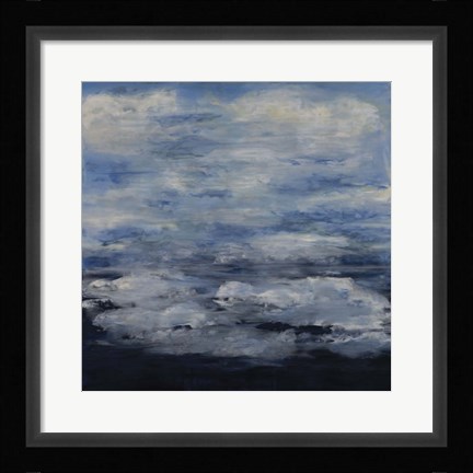 Framed Cloud Speak Print
