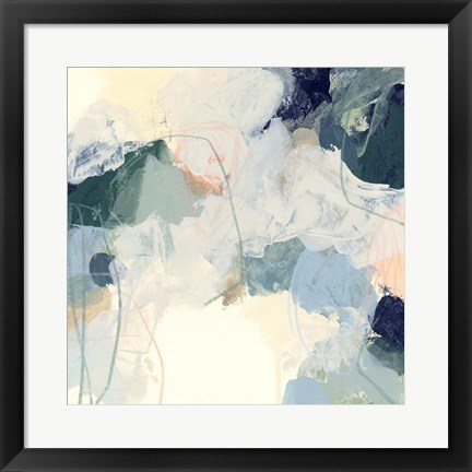 Framed Cloud Gesture II Print