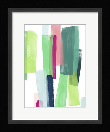 Framed Paper Chase I Print