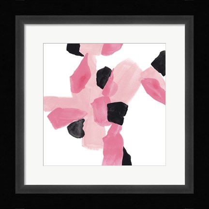 Framed Salon Rouge VII Print