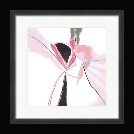 Framed Salon Rouge VIII Print