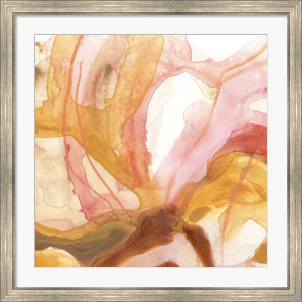 Framed Sunset Marble IV Print
