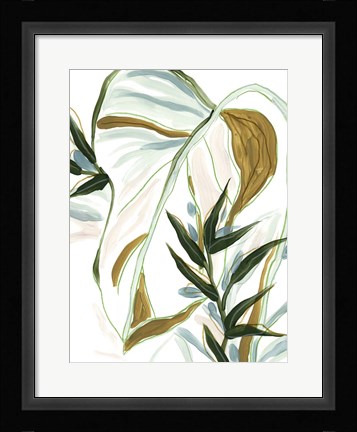 Framed Tropical Impromptu II Print
