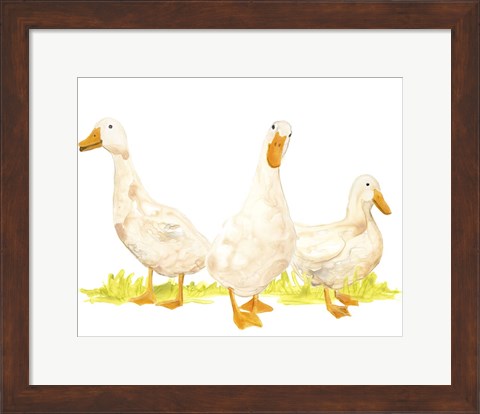 Framed Quack Squad I Print