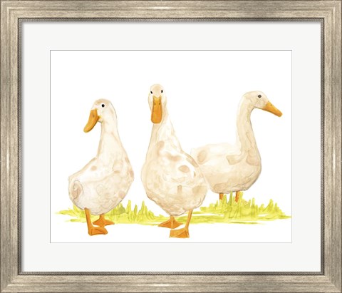 Framed Quack Squad II Print