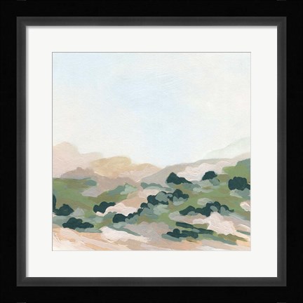 Framed Valley Dusk I Print