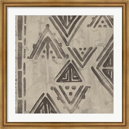 Framed Bazaar Tapestry III Print