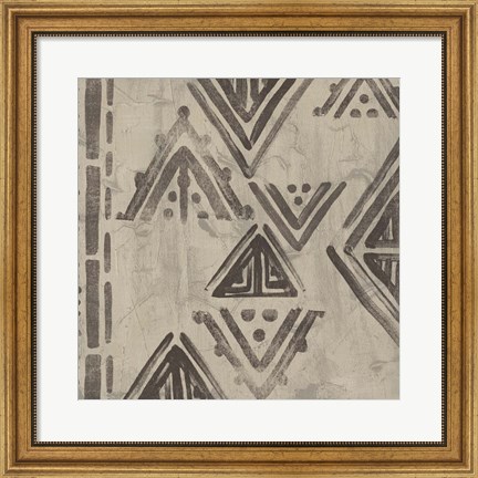 Framed Bazaar Tapestry III Print