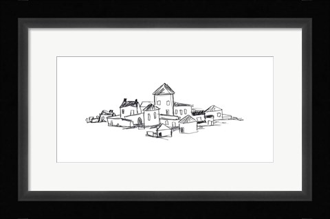 Framed Citadel Sketch II Print