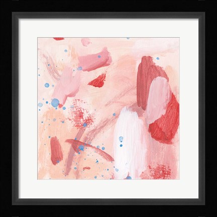 Framed Pink Sky I Print