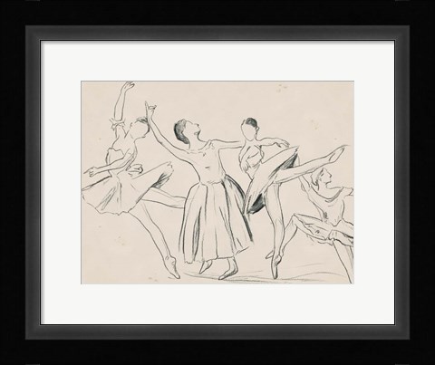 Framed La Ballerine I Print